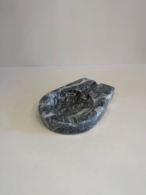 Grey Marble Cigar Ashtray — 1