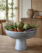 Handmade Marble Rounded Footed Bowl — detail view 13