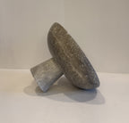 Handmade Marble Compote Footed Bowl — detail view 8