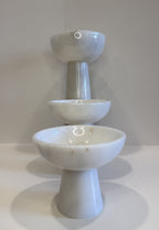 White Marble Plant Stand — Set of 3 — detail view 9