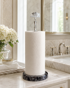 Purple Marble Countertop Paper Towel Holder — detail view 6