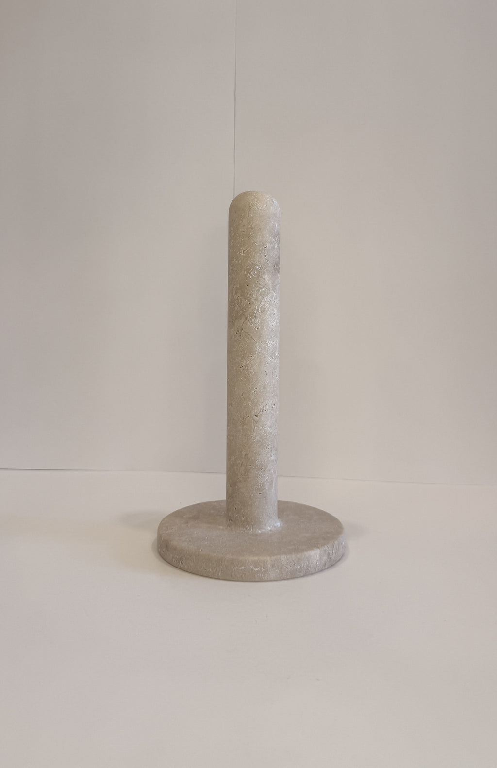Handmade Marble Freestanding Paper Towel Holder — detail view 7