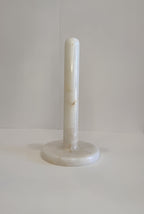 Handmade Marble Freestanding Paper Towel Holder — detail view 13