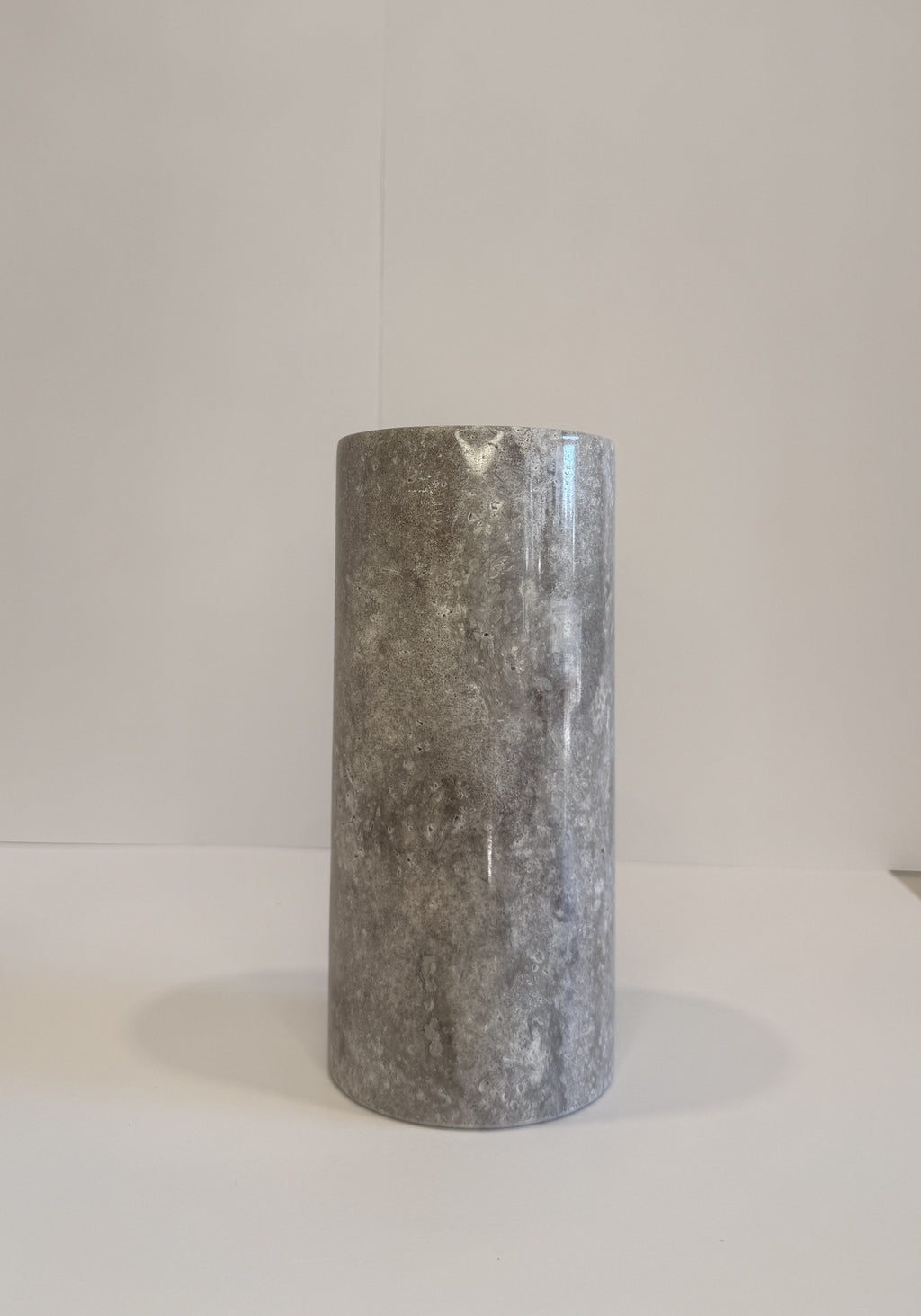 Grey Marble Pillar Vase — detail view 6