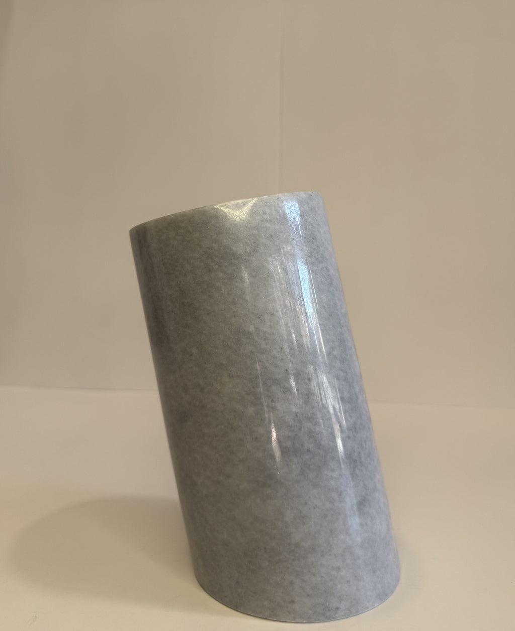 Handmade Marble Flower Vase — detail view 1