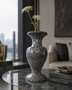 Handmade Marble Pillar Vase — detail view 14