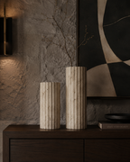 Travertine Stem Vase — detail view 13