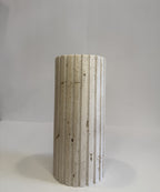 Travertine Stem Vase — detail view 6
