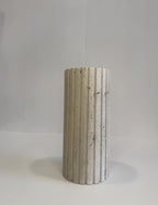 Travertine Stem Vase — detail view 7
