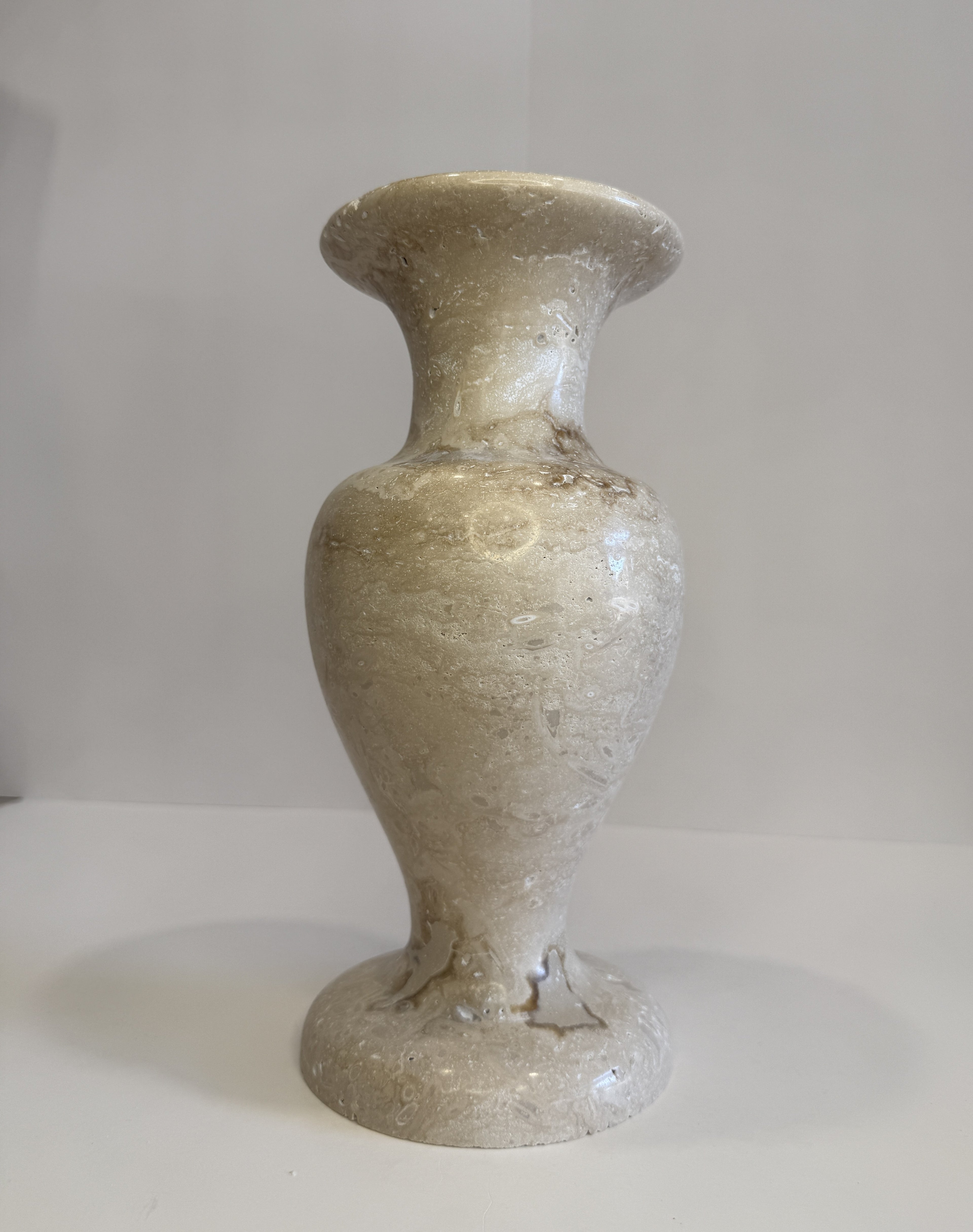 Handmade Marble Pillar Vase — detail view 5