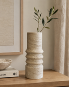 Handmade Marble Stem Vase — detail view 14