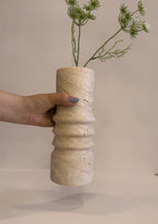 Handmade Marble Stem Vase — detail view 5