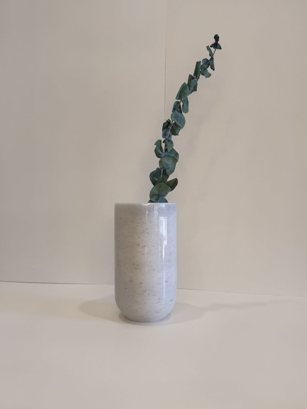 Handmade Marble Bud Vase — detail view 5