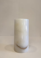 White Marble Flower Vase — detail view 5