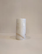 White Marble Flower Vase — detail view 6