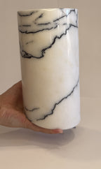 Handmade Marble Flower Vase — detail view 8