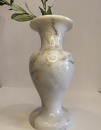 Handmade Marble Pillar Vase — detail view 10