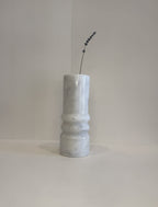 Handmade Marble Stem Vase — detail view 12