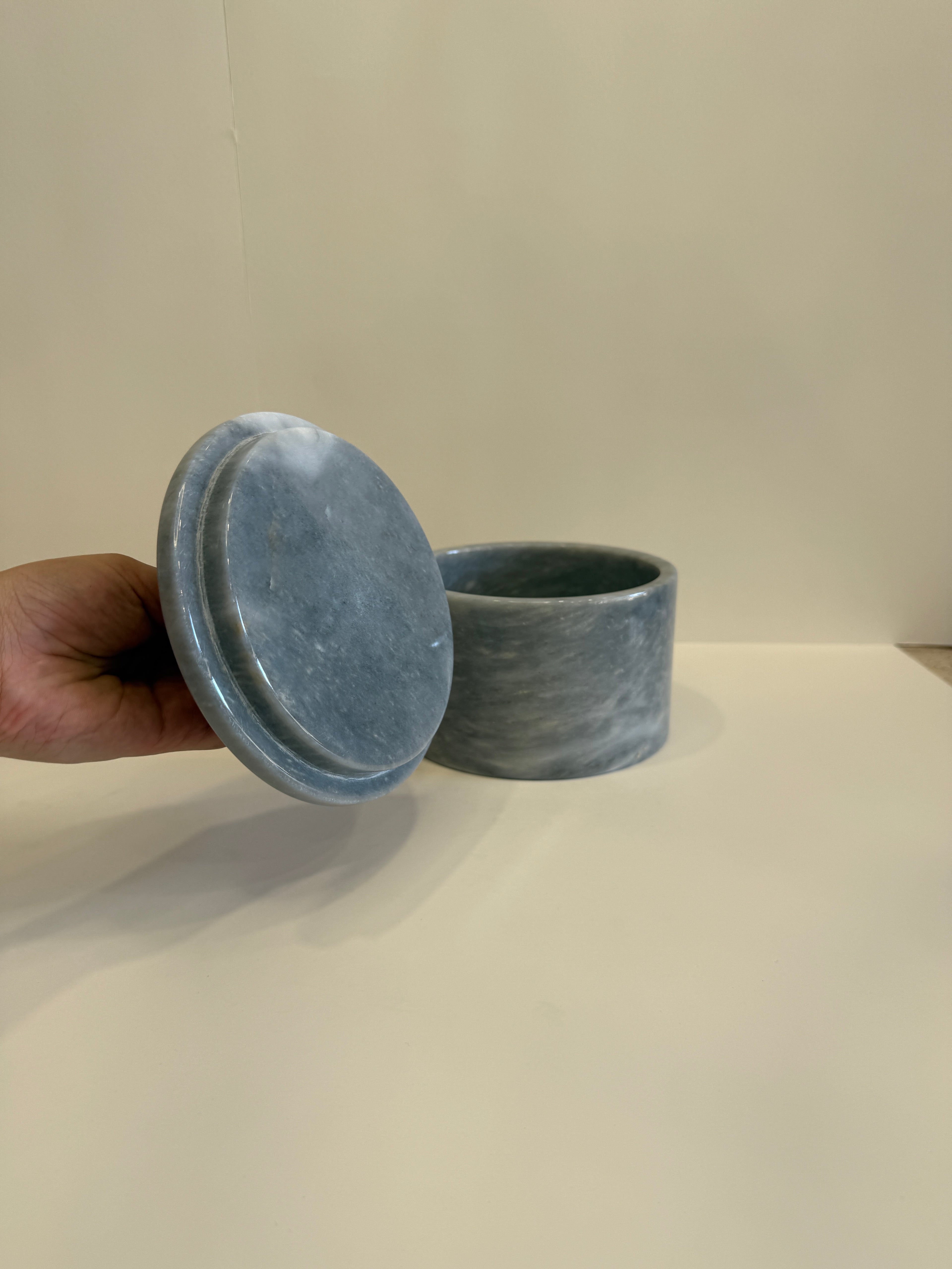 Handmade Marble Trinket Box — detail view 6