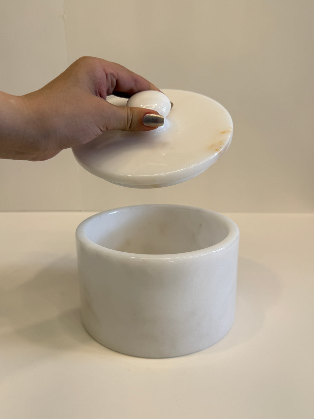 Handmade Marble Trinket Box — detail view 11