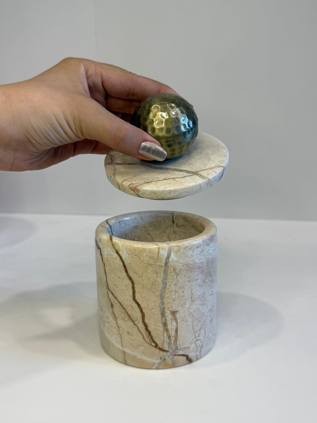 Beige Marble Complete Bathroom Set — detail view 9