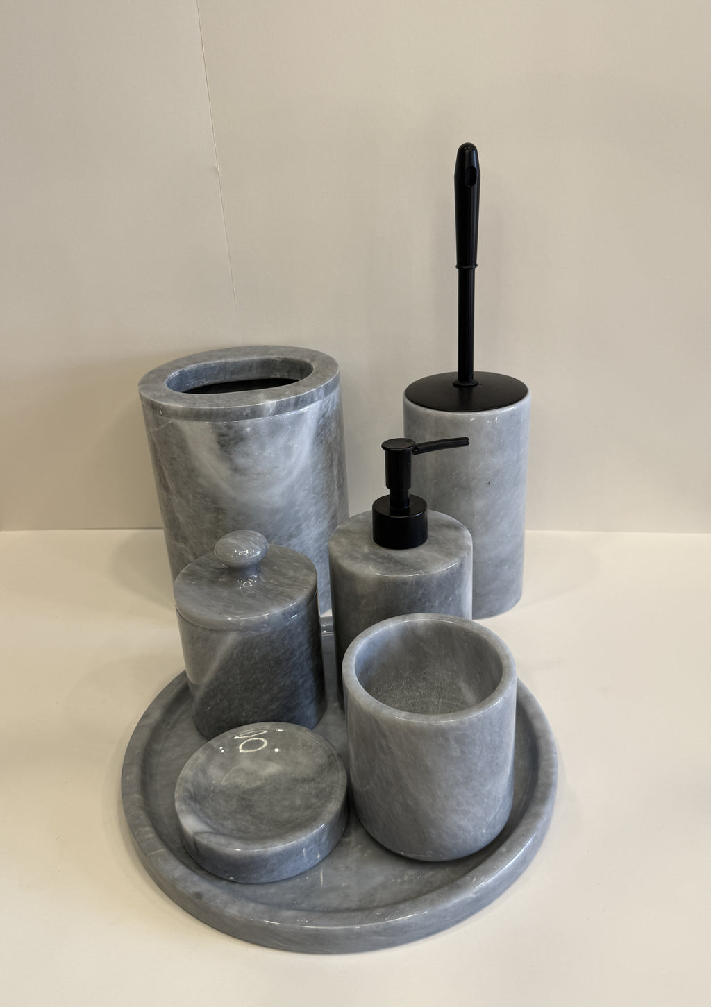 Grey Marble Complete Bathroom Set — detail view 2