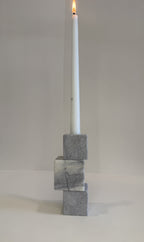 Handmade Marble Pillar Candle Holder — detail view 6