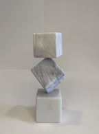 Handmade Marble Pillar Candle Holder — detail view 9