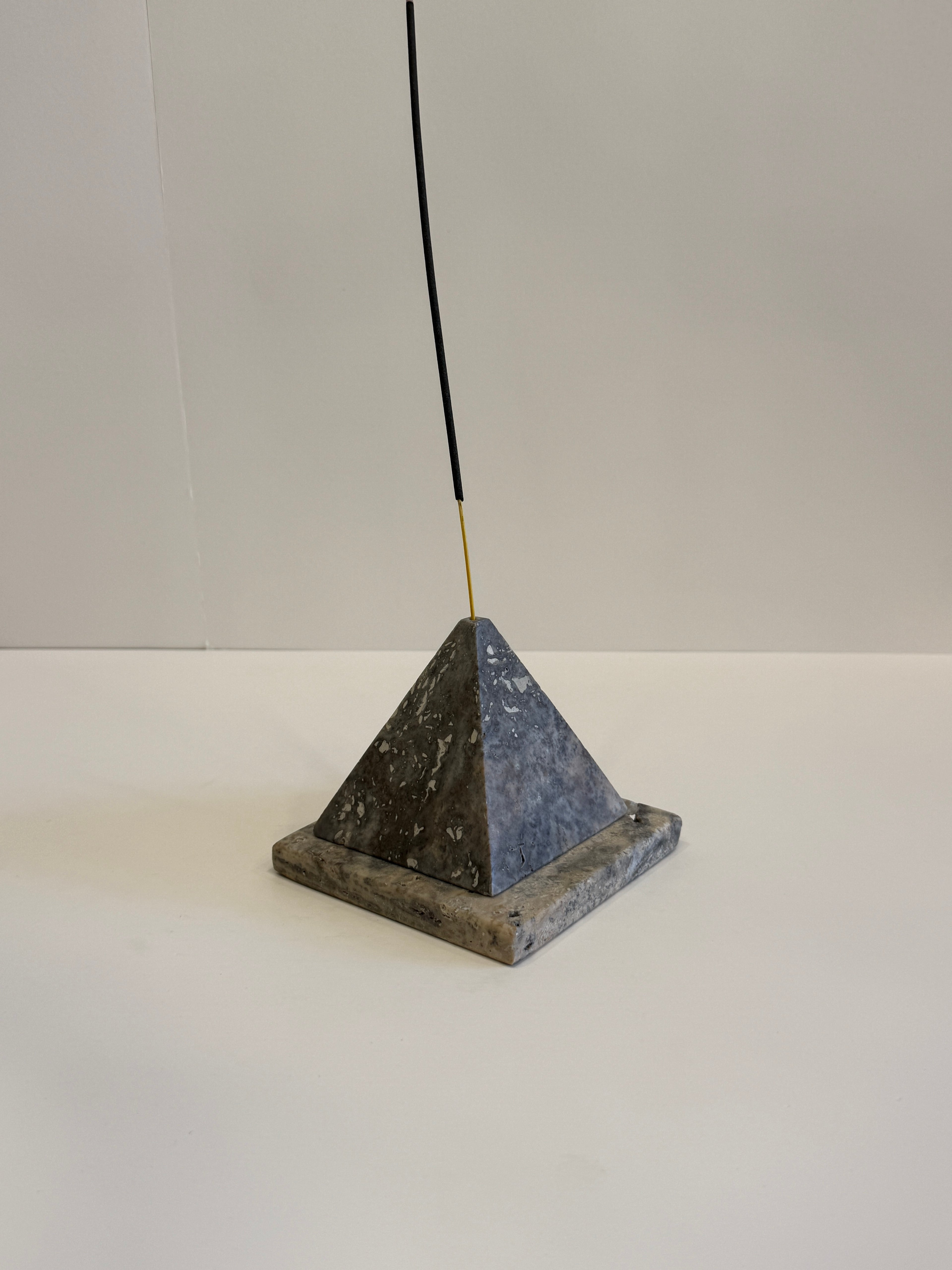 Grey Marble Stick Incense Holder — detail view 1