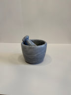 Handmade Marble Solid Mortar and Pestle — detail view 12