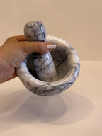 Viola Kitchen Mortar and Pestle — detail view 3