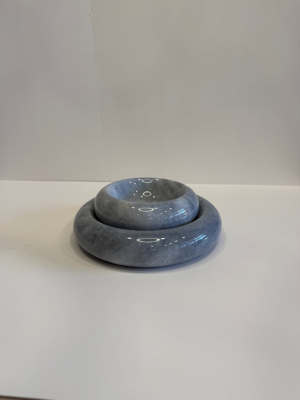 Handmade Marble Trinket Plate — handmade natural marble & stone décor by Moonlit Marble