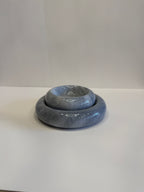 Handmade Marble Trinket Plate — handmade natural marble & stone décor by Moonlit Marble