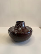Purple Marble Bud Vase — detail view 2