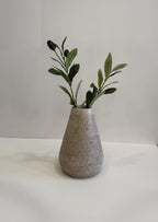 Travertine Sculptural Vase — detail view 5