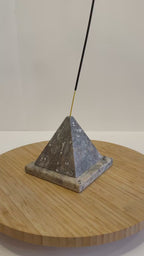 Grey Marble Stick Incense Holder